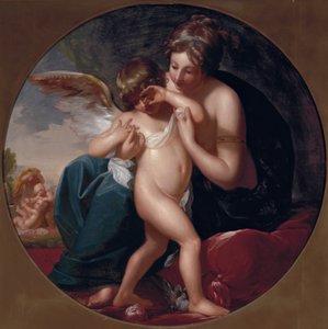 Cupido, picado por una abeja, es consolado por su madre, 1774